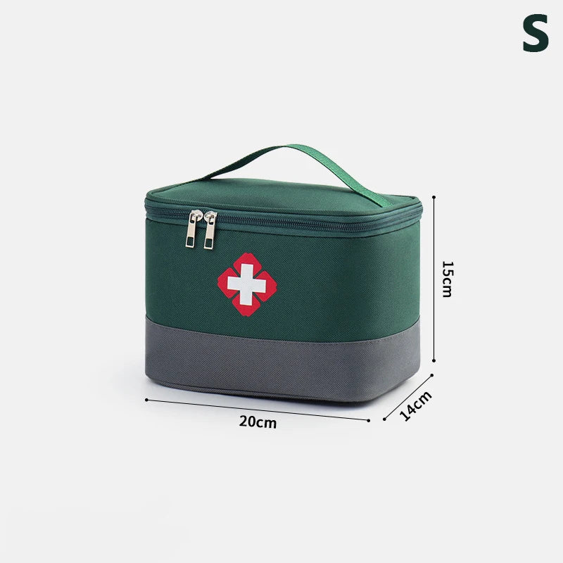 Large Capacity Medicine Storage Bag Portable Medical Kit Home First Aid Kit Survival Bag Emergency Bag For Car