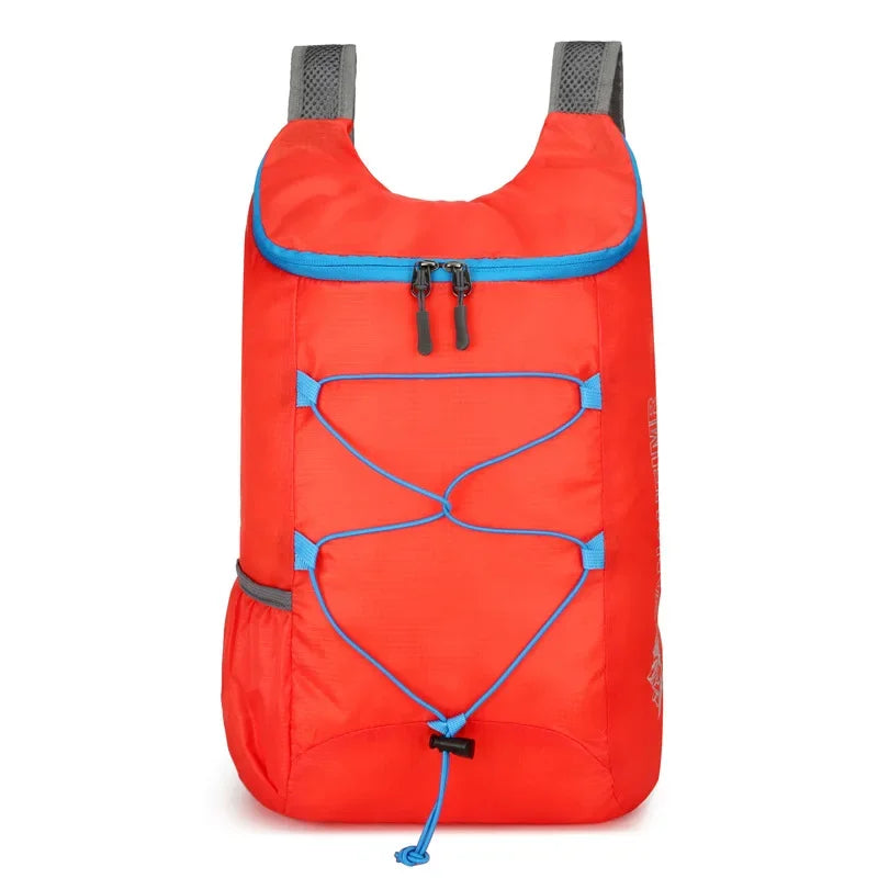 Outdoor Packable Backpack Large-capacity Foldable Camping Backpack Anti-splash Travel Hiking Daypack Sports Bag for Men Women