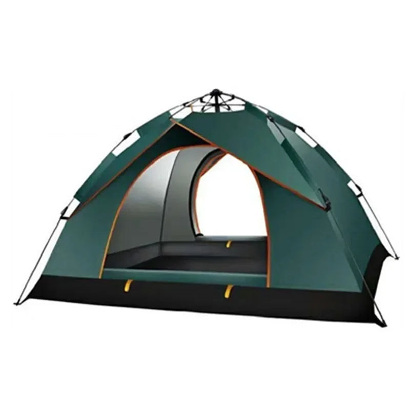 Portable Tent One Touch Outdoor Tent Fully Automatic Quick Opening Tent 2 Person Self Driving Camping Tent Sun Proof Tents 접이식 텐