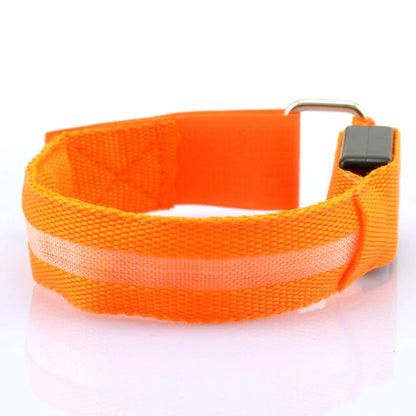 Night Sport Running Cycling Flashing Wristband CR2032 Button Battery Armband Outdoor Safety Arm Leg Warning Wrist Strap Light