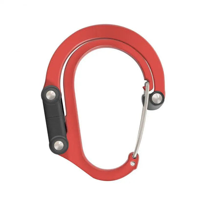 Hybrid Gear Clip - Carabiner Rotating Hook Clip Non-Locking Strong Clips For Camping Fishing Hiking Travel Backpack Out