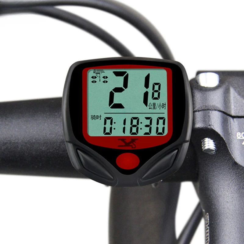 Bicycle Code Meter Riding Equipment Mountainous Bicycle Accessories Road Counter Single Speed Speedometer Wired Waterproof