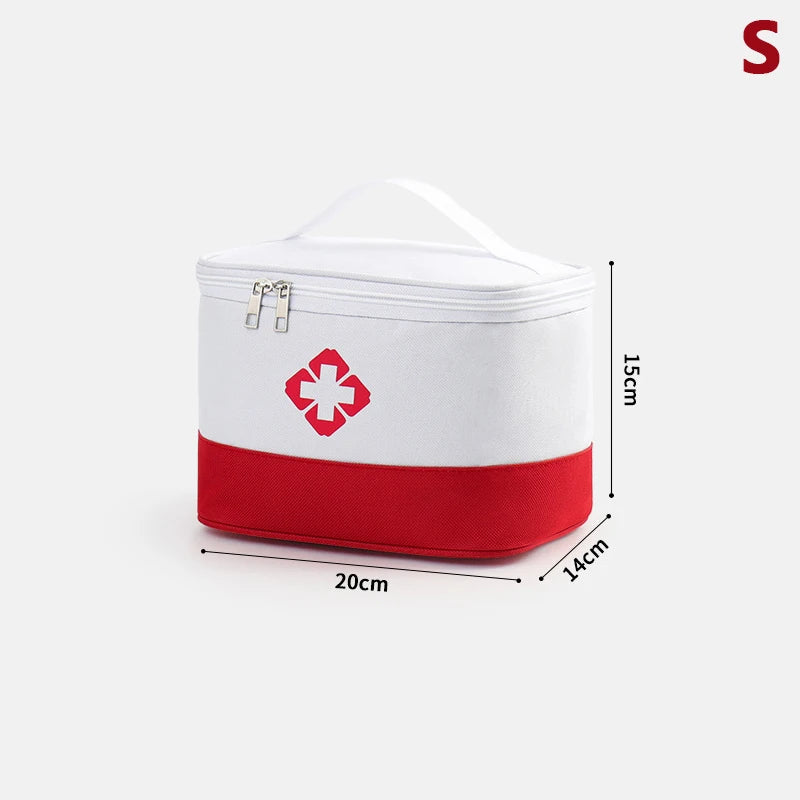 Large Capacity Medicine Storage Bag Portable Medical Kit Home First Aid Kit Survival Bag Emergency Bag For Car