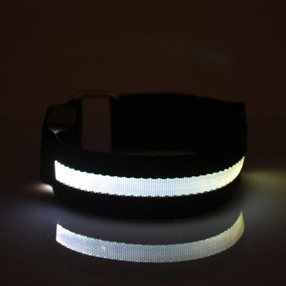 Night Sport Running Cycling Flashing Wristband CR2032 Button Battery Armband Outdoor Safety Arm Leg Warning Wrist Strap Light