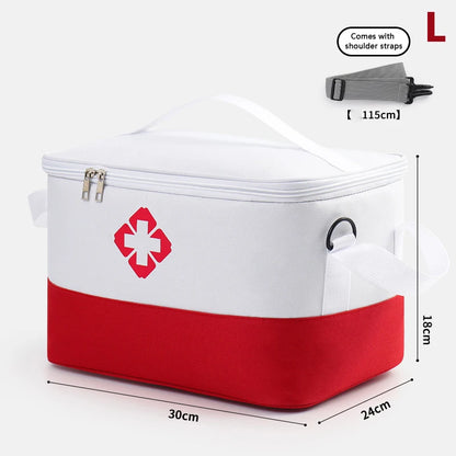 Large Capacity Medicine Storage Bag Portable Medical Kit Home First Aid Kit Survival Bag Emergency Bag For Car