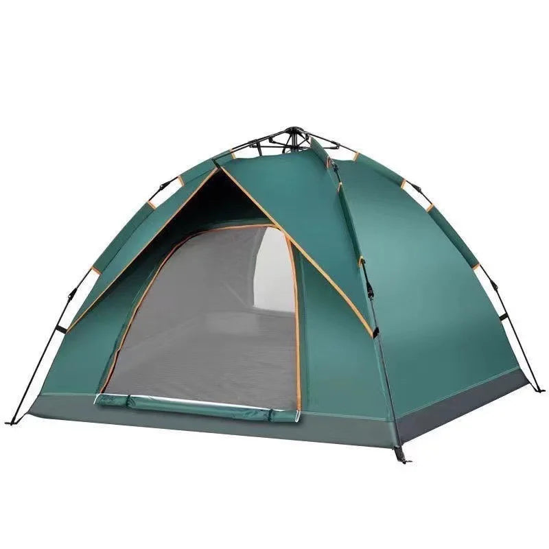 Portable Tent One Touch Outdoor Tent Fully Automatic Quick Opening Tent 2 Person Self Driving Camping Tent Sun Proof Tents 접이식 텐