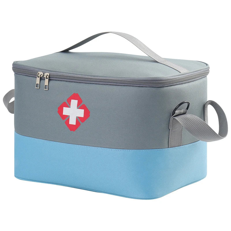 Large Capacity Medicine Storage Bag Portable Medical Kit Home First Aid Kit Survival Bag Emergency Bag For Car