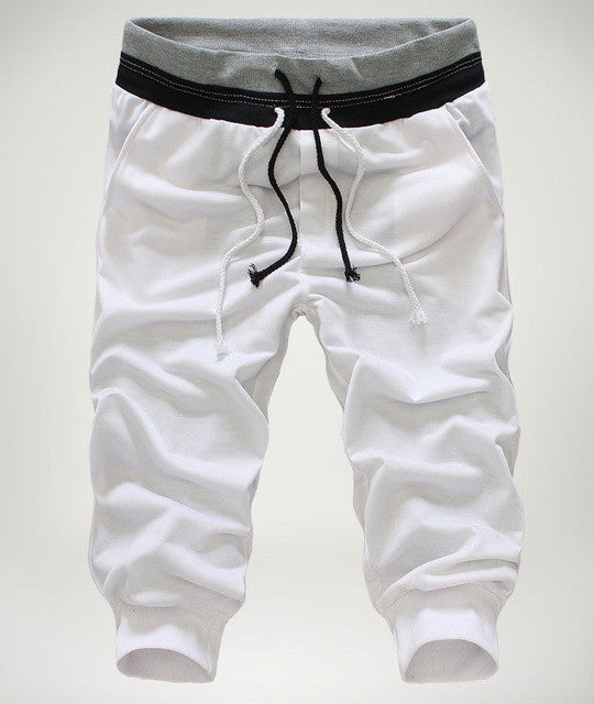 Summer Calf length Cropped Pants/ Drawstring Joggers/ Baggy Streetwear ...